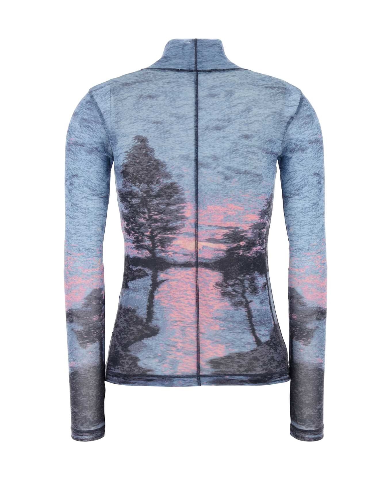 Printed Nylon Top - 2