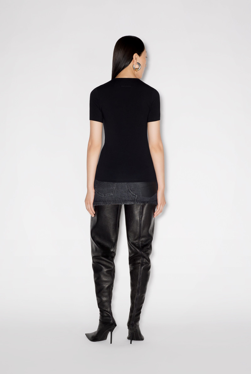 Jean Paul Gaultier THE BLACK JEAN PAUL GAULTIER LABEL T-SHIRT outlook