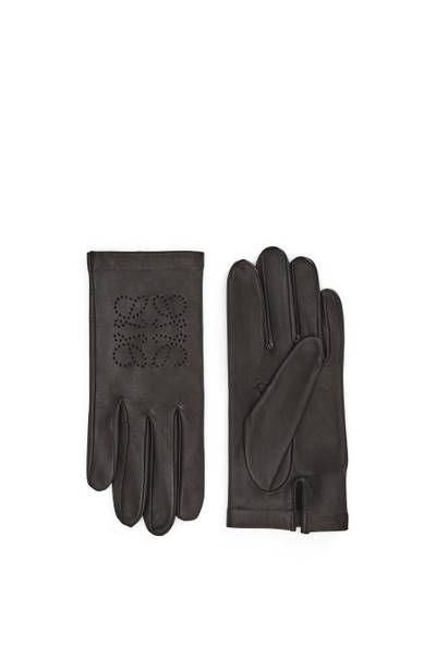 Loewe Anagram gloves in lambskin outlook