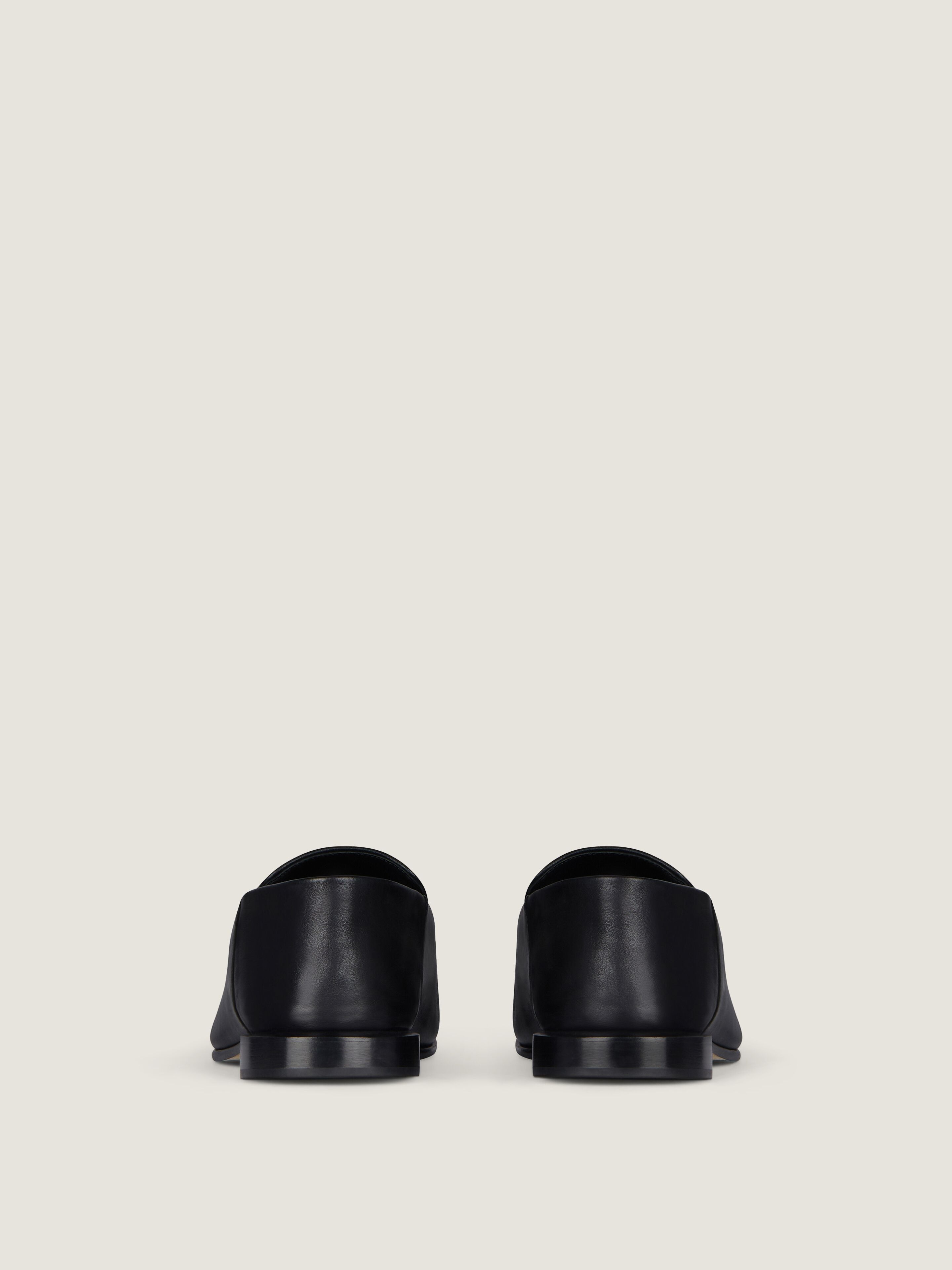 LABEL LOAFERS IN SHINY LEATHER - 5