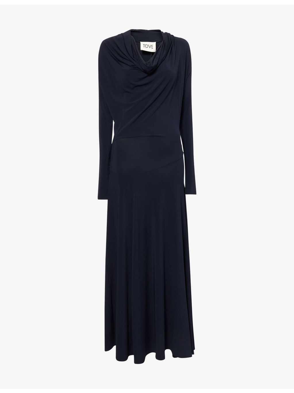 Eadan Long-Sleeve Stretch-Jersey Maxi Dress - 1
