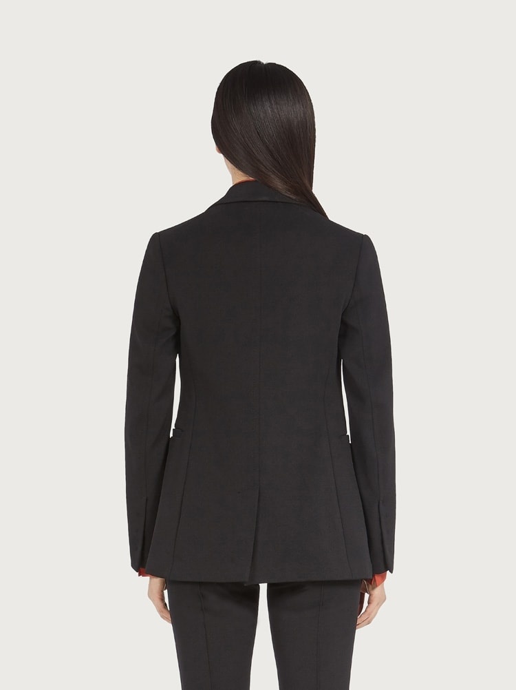 SINGLE BREASTED JERSEY BLAZER - 3