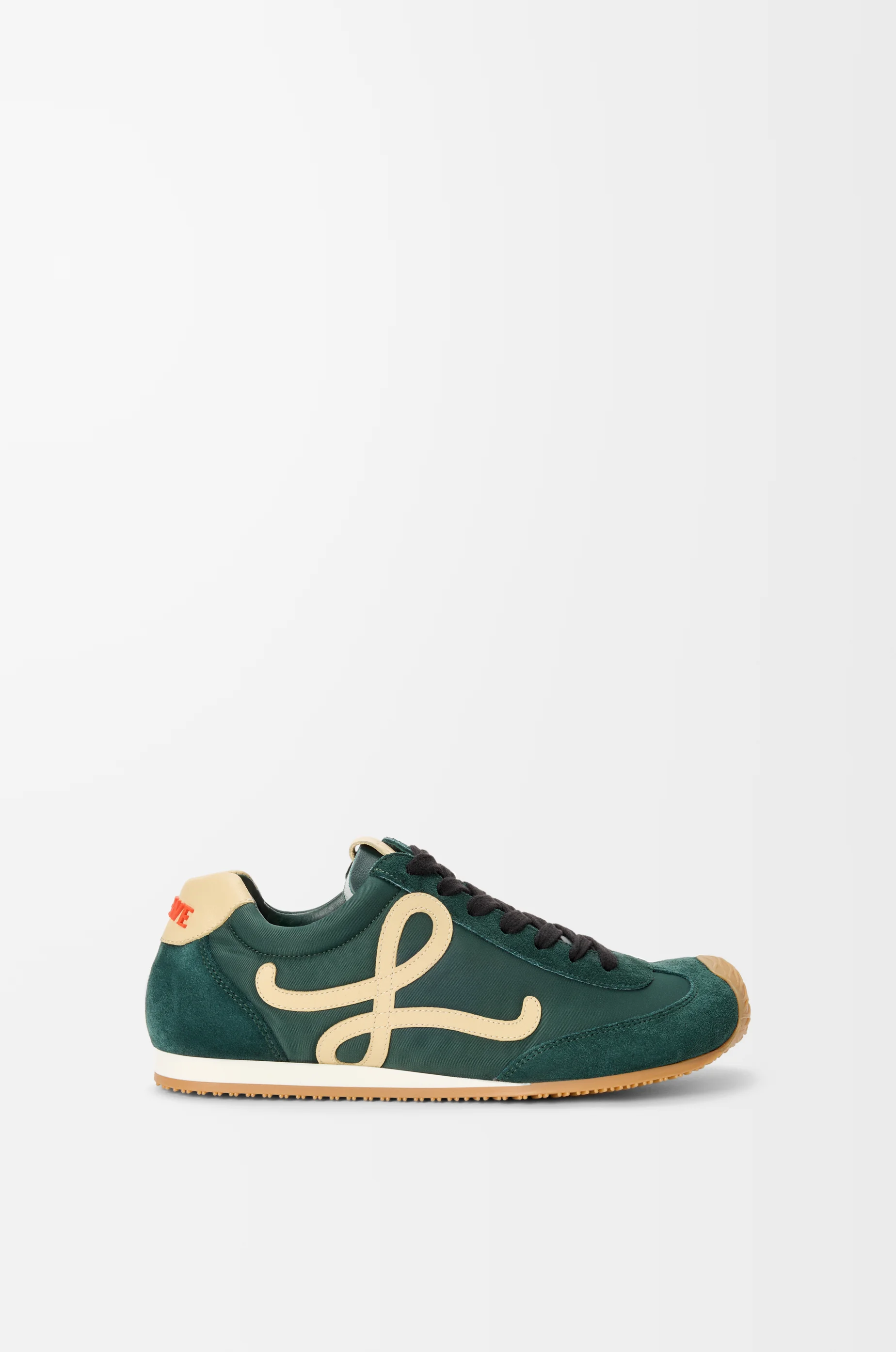 Ballet Runner 2.0 in nylon and calfskin - 1