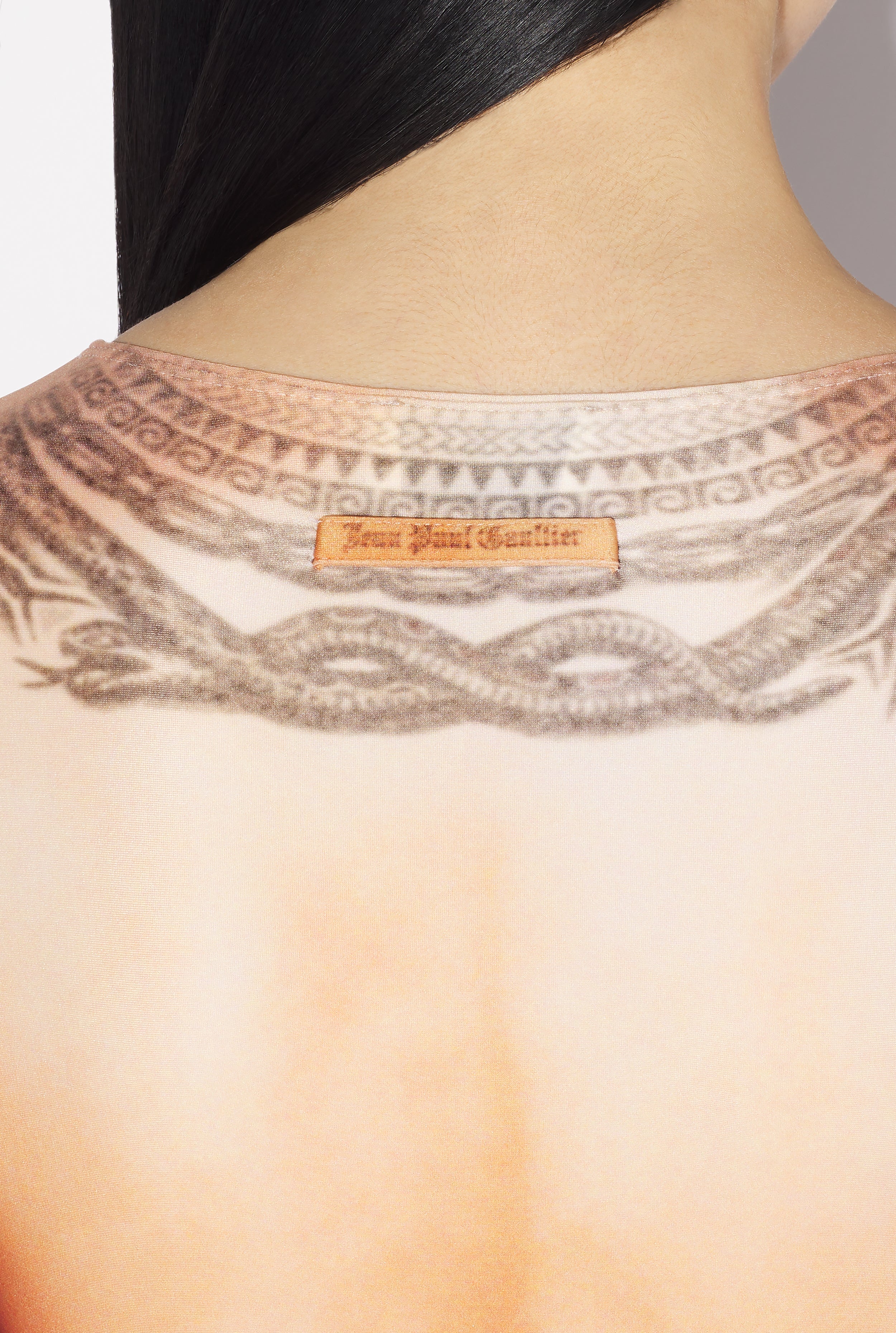 THE NUDE BODY TATTOO CROP TOP - 5