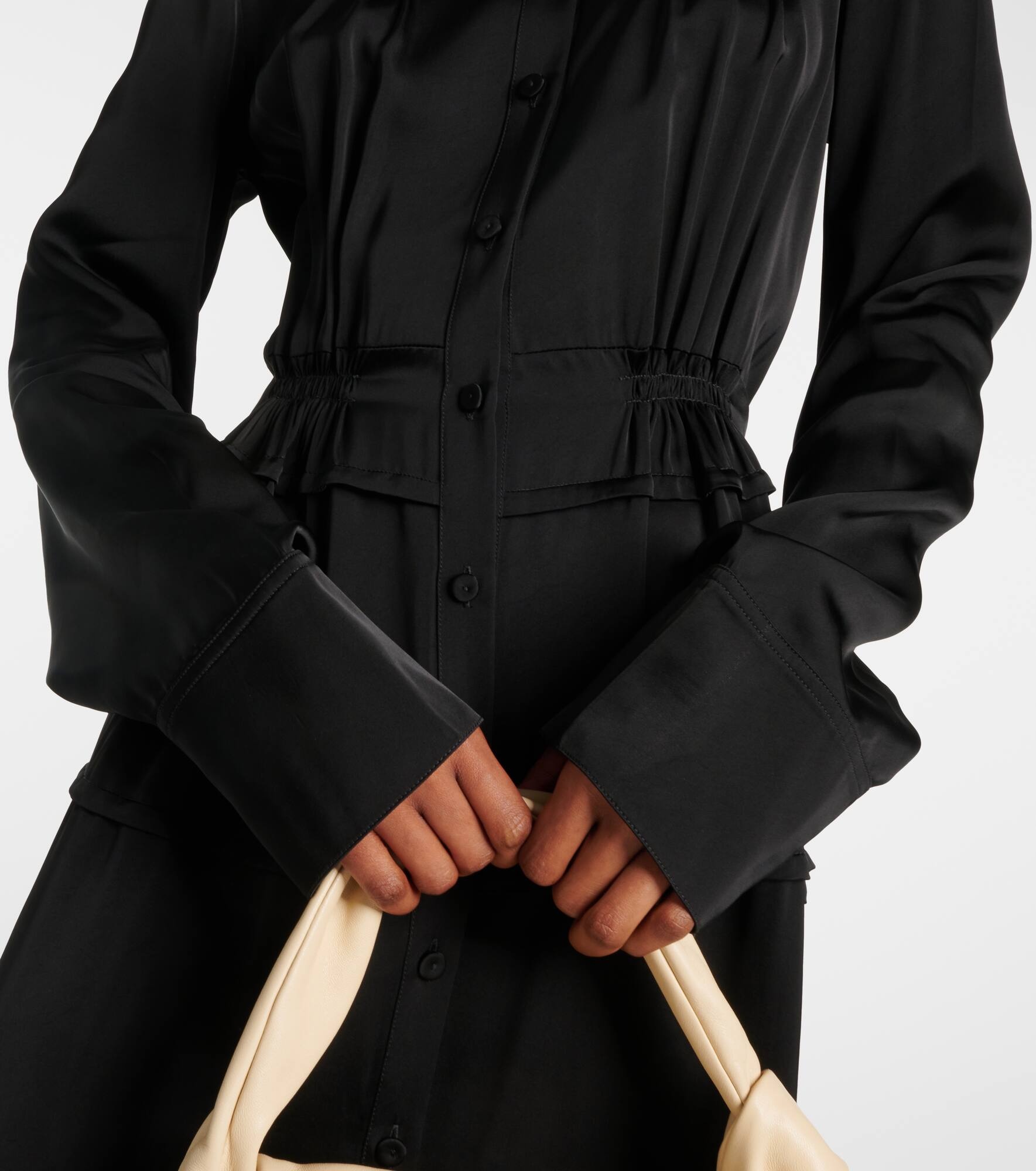Pleated shirt dress - 5
