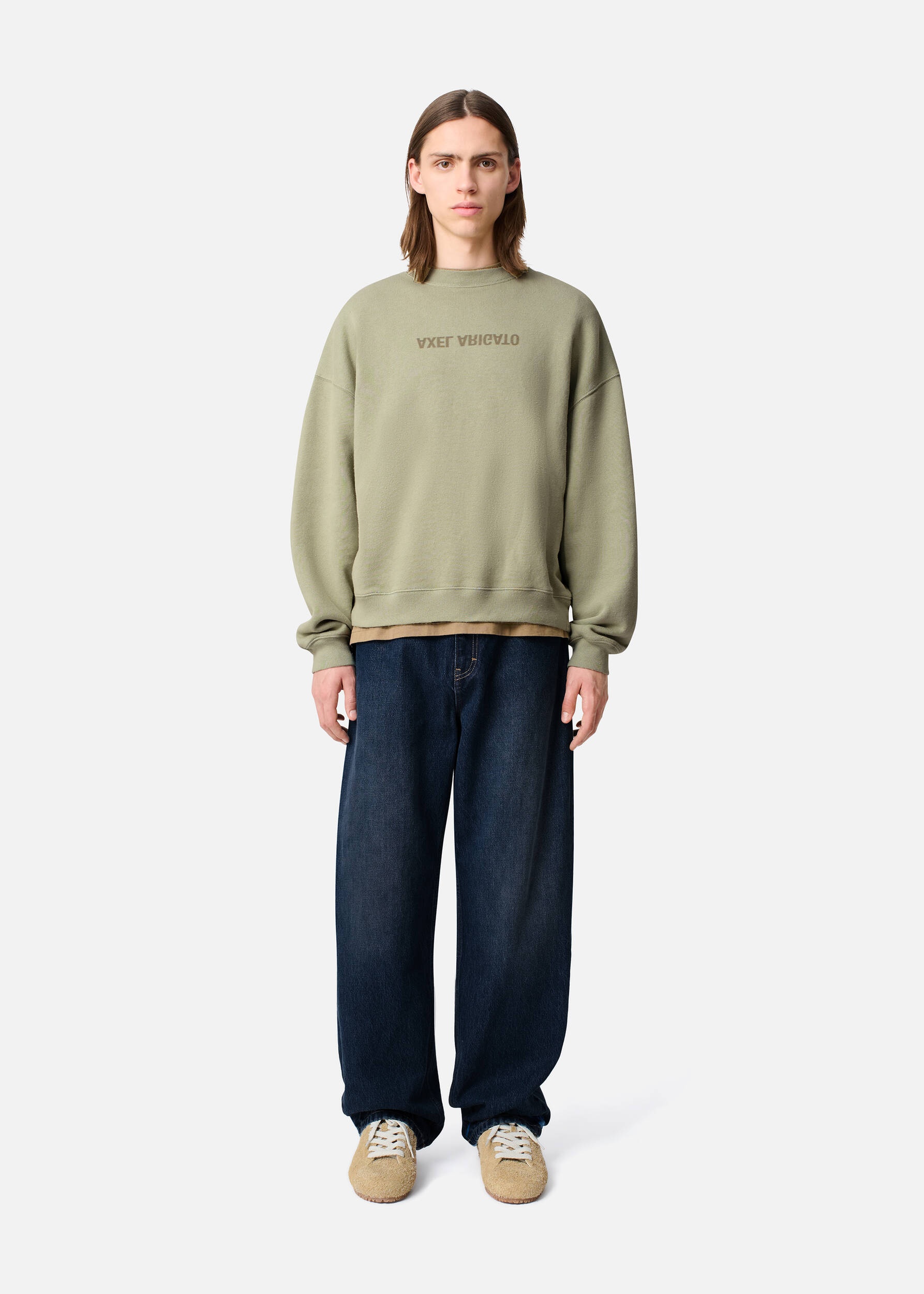 Distort Washed Sweatshirt - 4