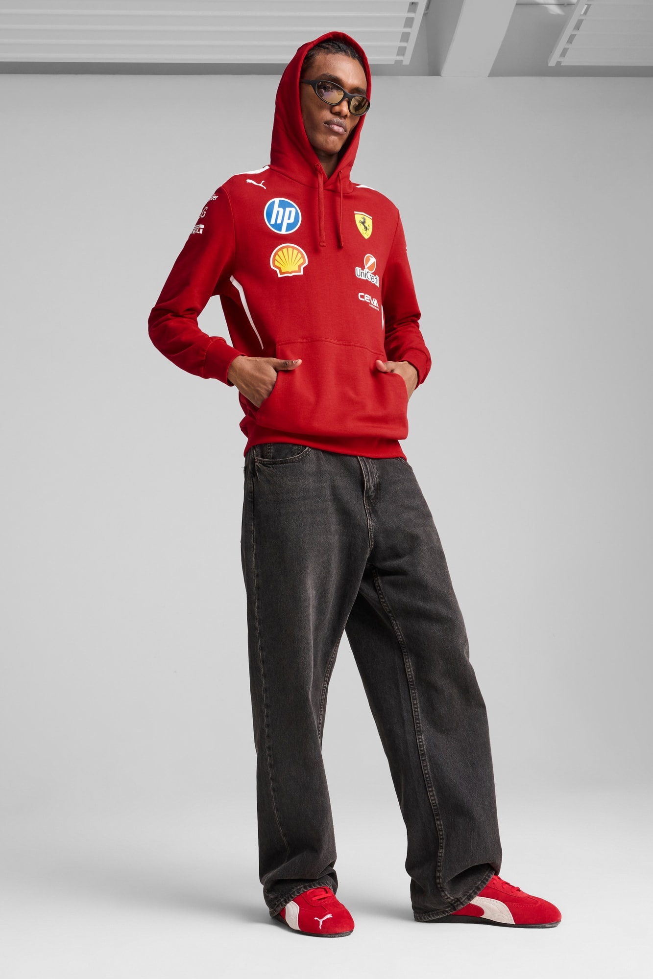Scuderia Ferrari 2025 Team Men's Hoodie - 5