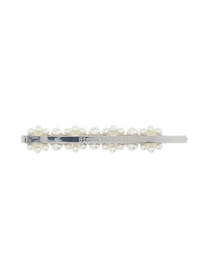 Simone Rocha faux-pearl embellished hair clip outlook