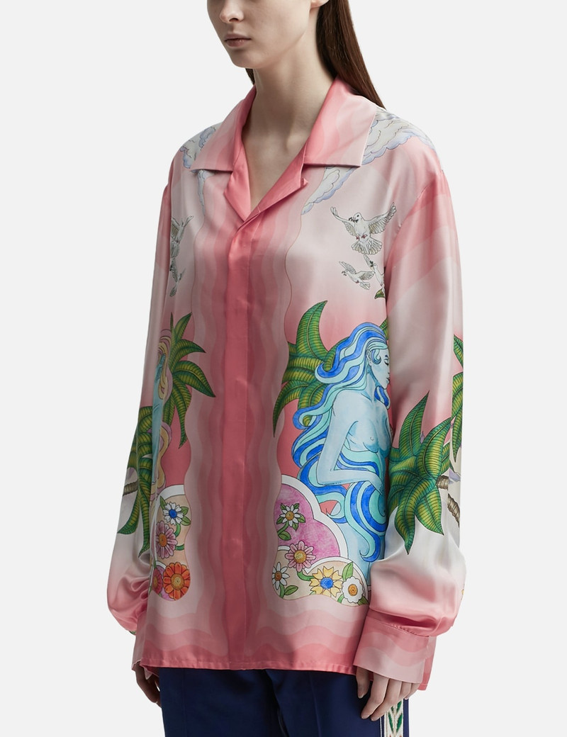 PAIX ET AMOUR TENNIS CLUB SILK SHIRT 2