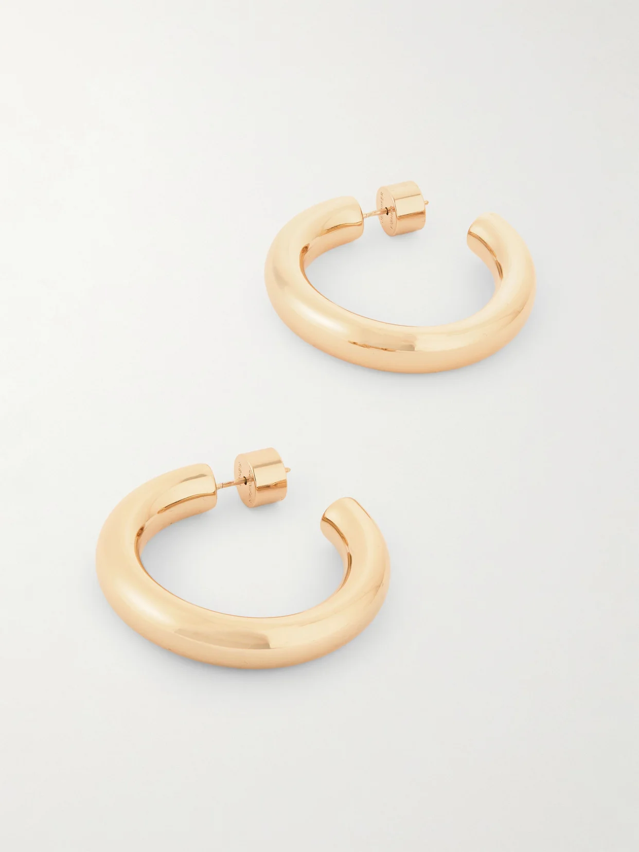 Samira Mini Gold-tone Hoop Earrings - 1