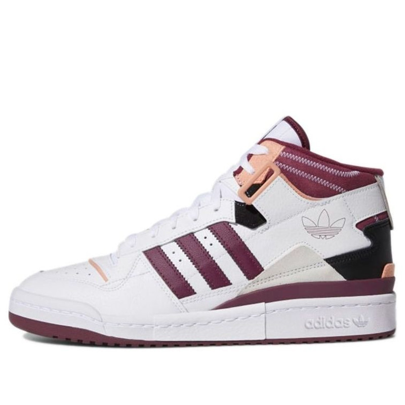 adidas Forum Exhibit Mid 'White Victory Crimson' H01920 - 1