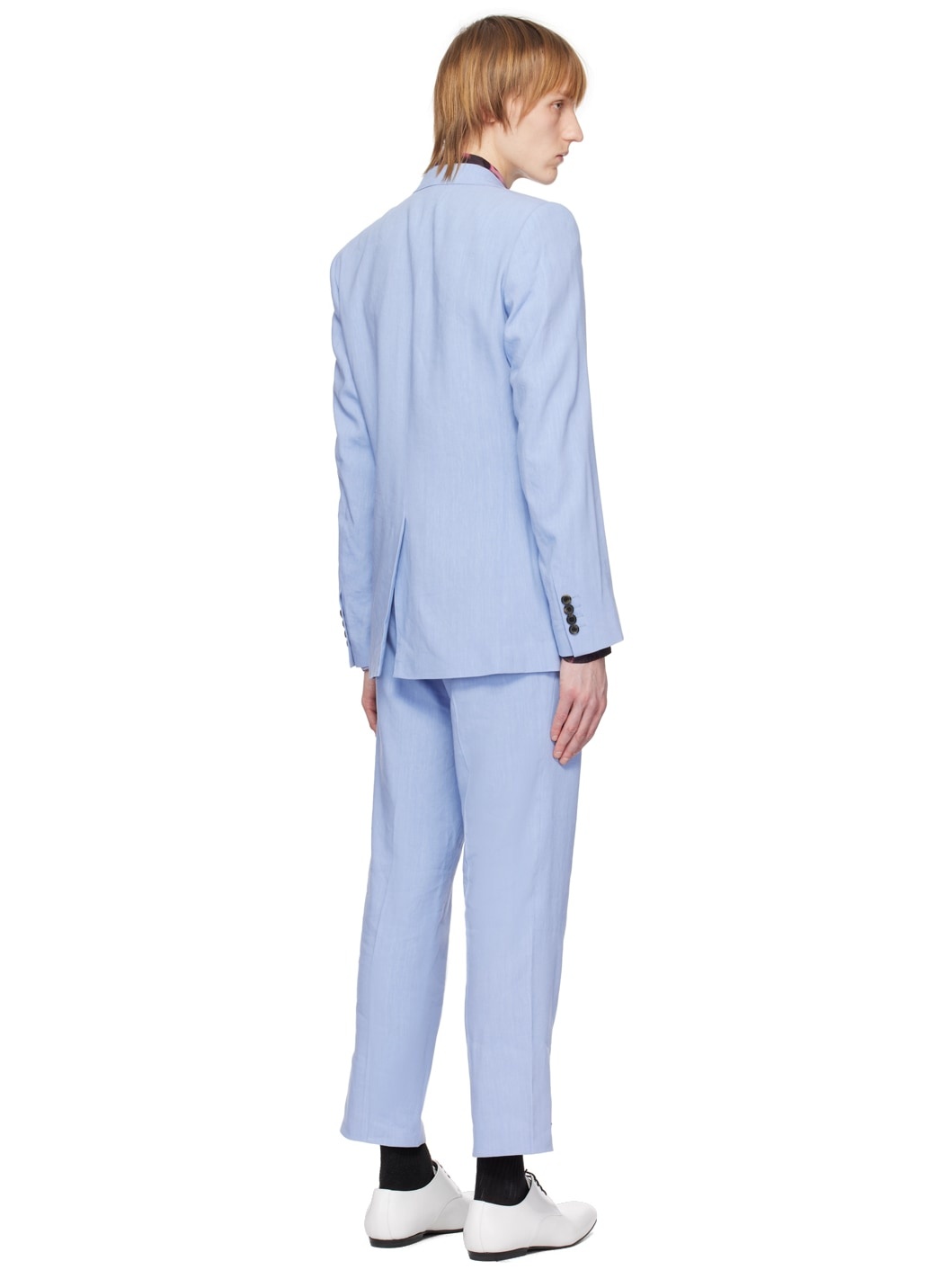 Blue Notched Suit - 3