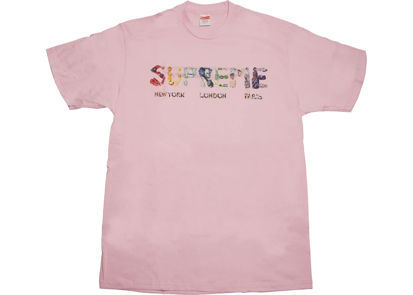 Supreme Rocks Tee Light Pink - 1