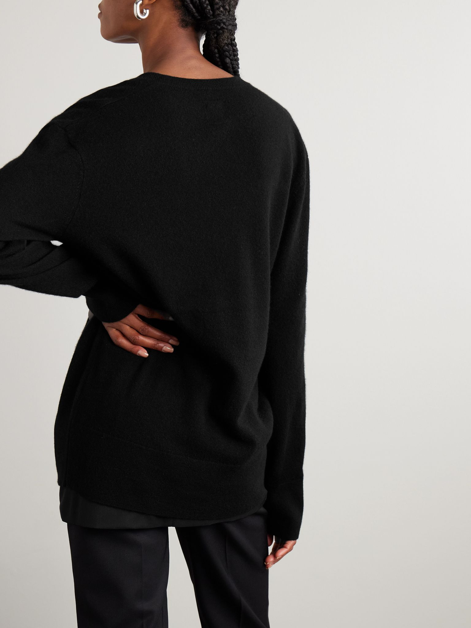 Garderob cashmere sweater Black - 4