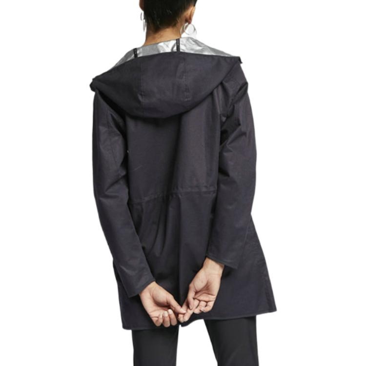 (WMNS) AS W Nike Sportswear TCH PCK JKT Jacket WVN OIL GREY AR2844-080 - 3