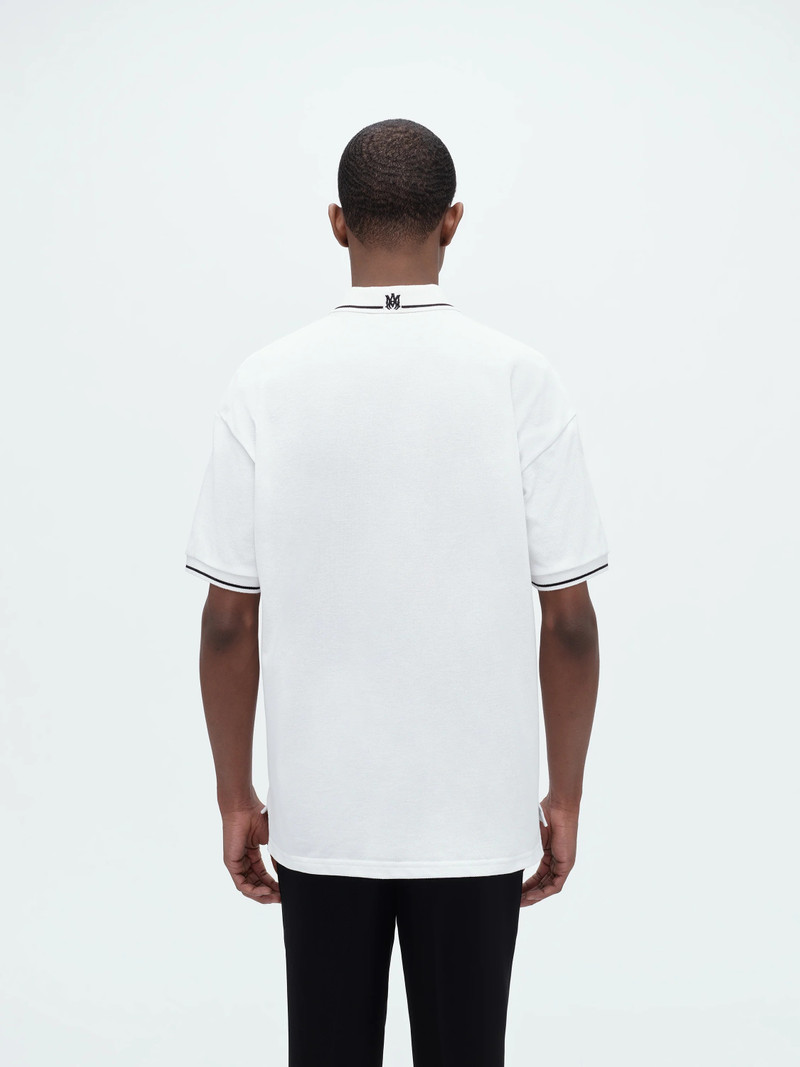 AMIRI ARTS DISTRICT PIQUE POLO 4