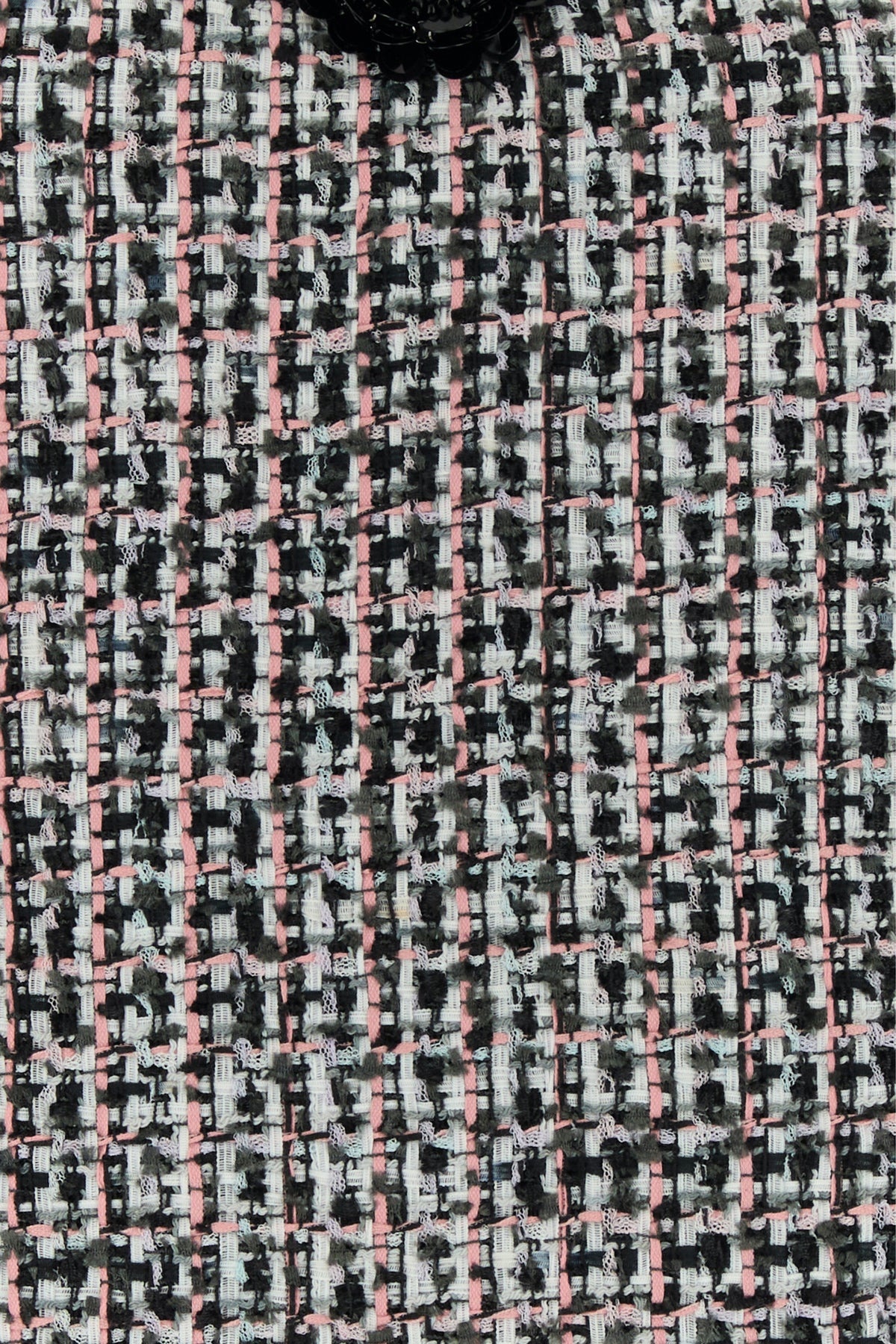 Multicolor tweed mini dress - 3