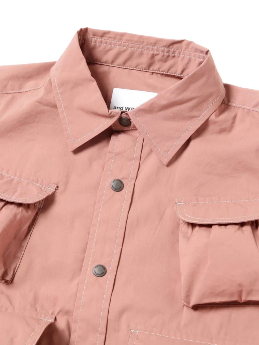 COTTON-BLEND SHIRT - 5