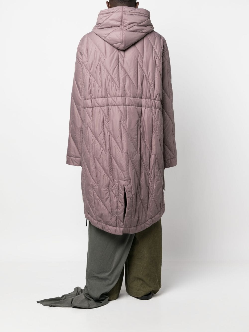fishtail quilted parka - 4