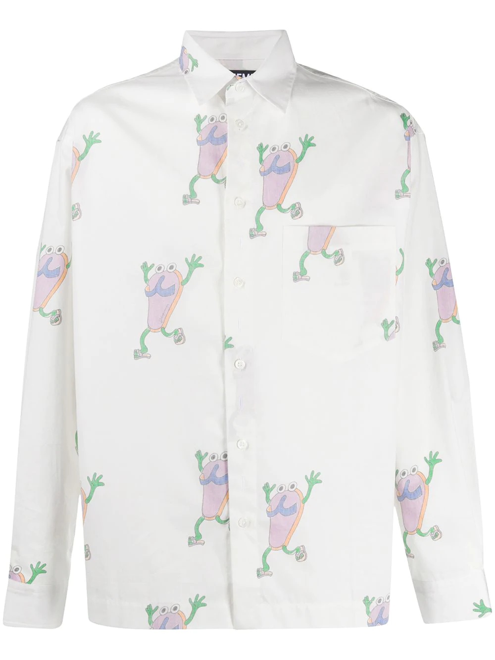 reversible Jacques printed shirt - 1