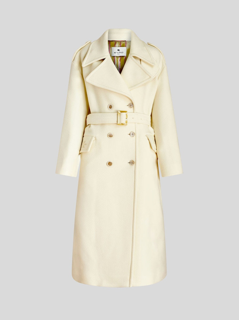 LONG COAT WITH BELT AND EMBROIDERY 1