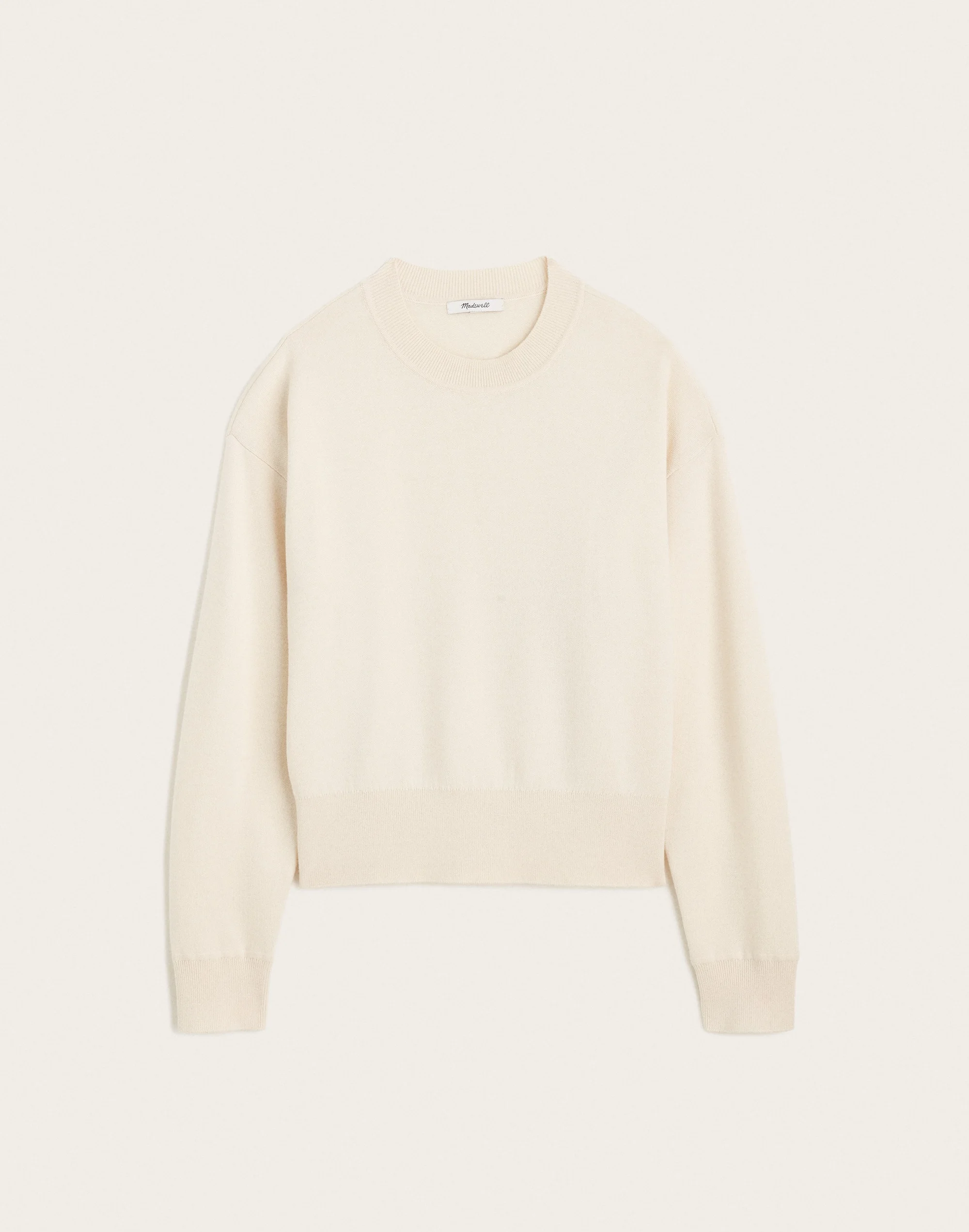 The Shae Crewneck Sweater in Merino-Silk Blend - 1