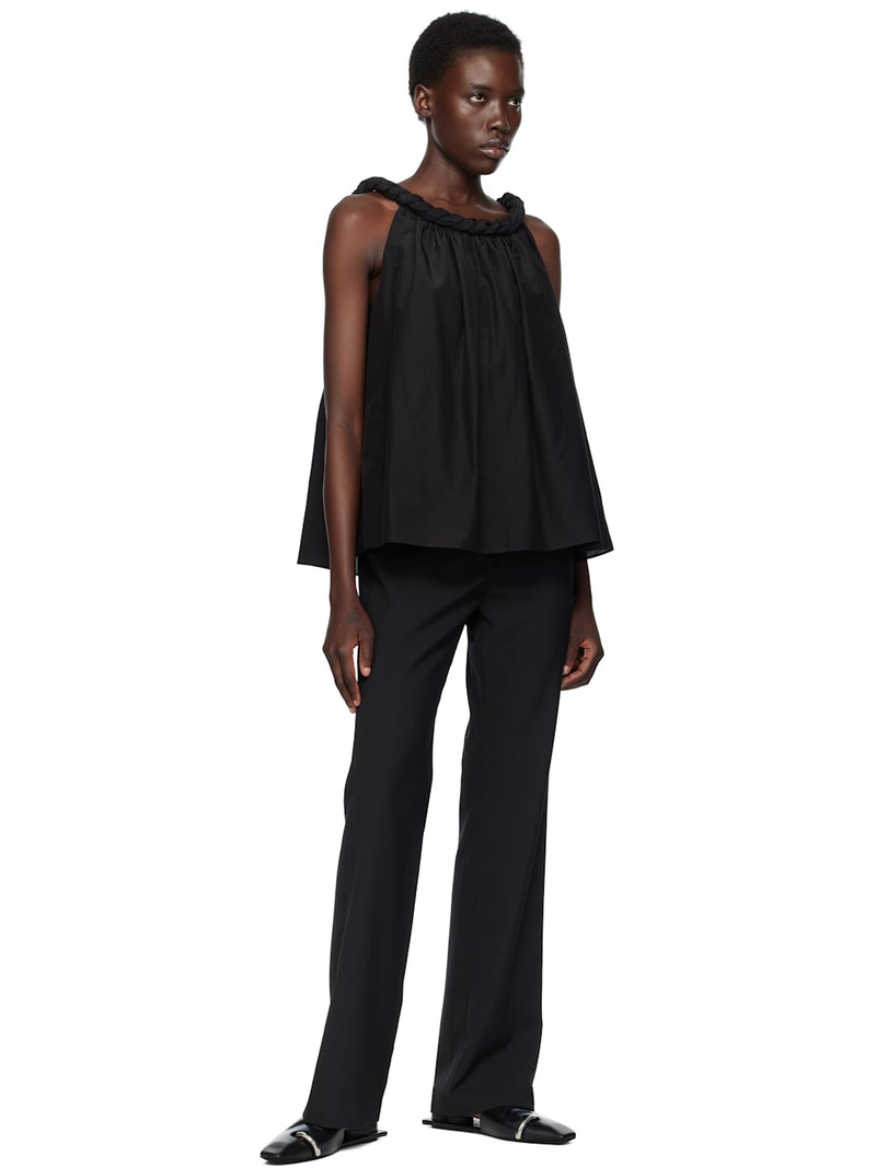 Loulou de Saison Black Garino Top outlook