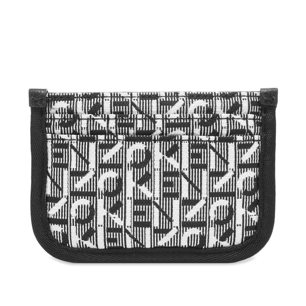 Kenzo Monogrammed Repeat Print Zip Card Holder - 2