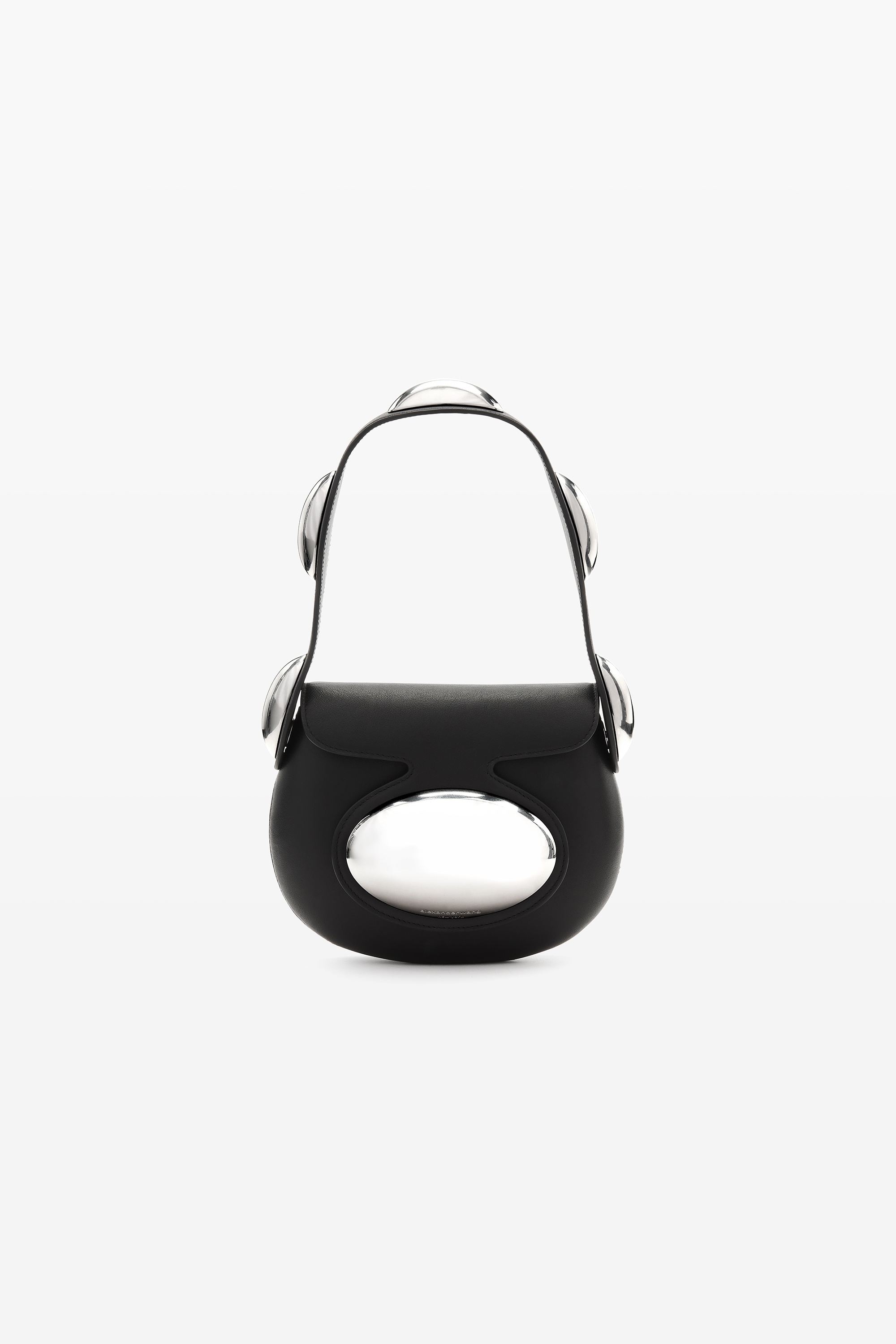 DOME SMALL SHOULDER BAG IN SMOOTH COW LEATHER - 1