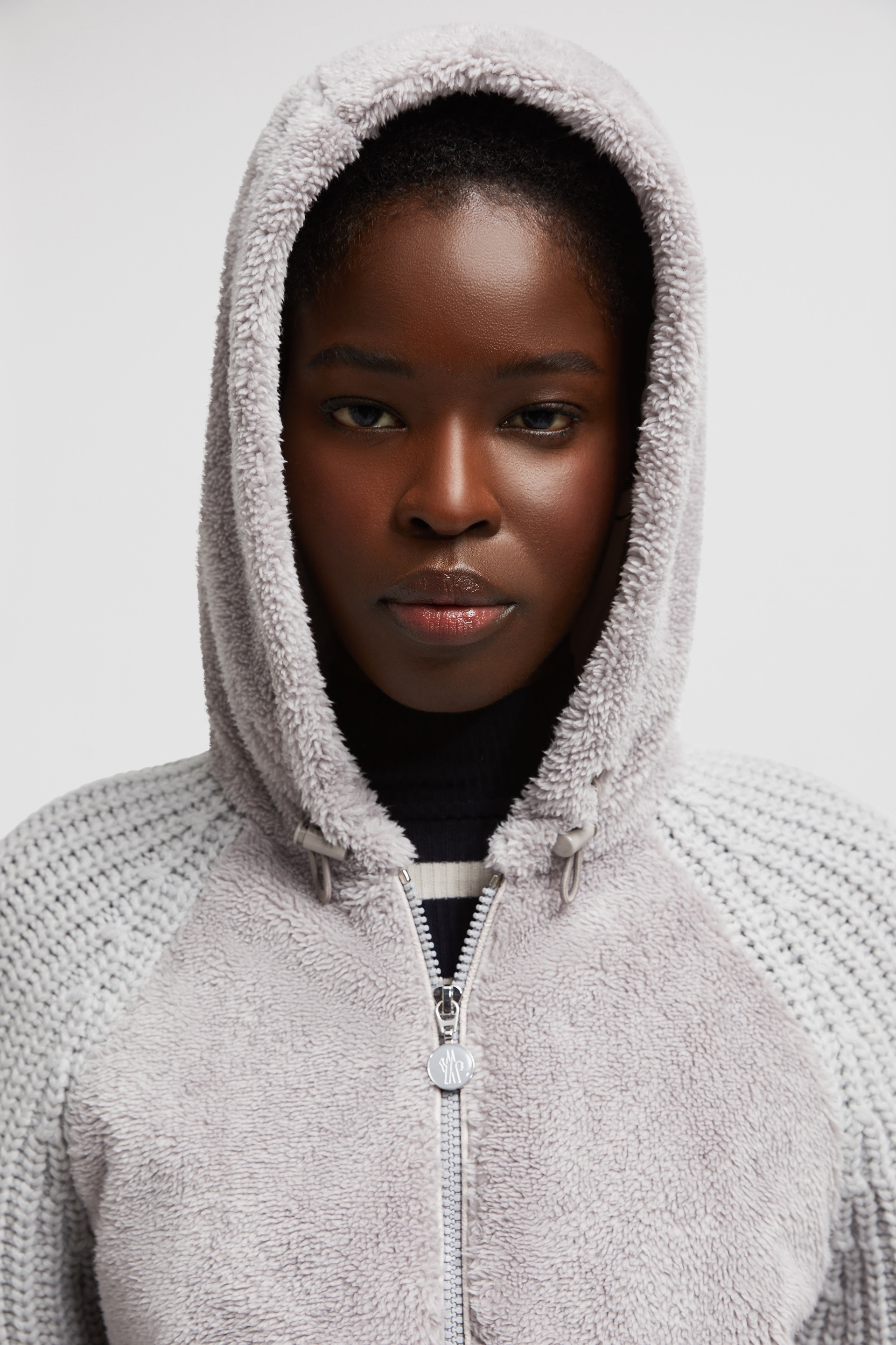 Moncler 【Limited】 Reversible Wool Zip-Up Hoodie【関税込】 Moncler Padded Wool & Teddy Zip-up Hoodie | REVERSIBLE