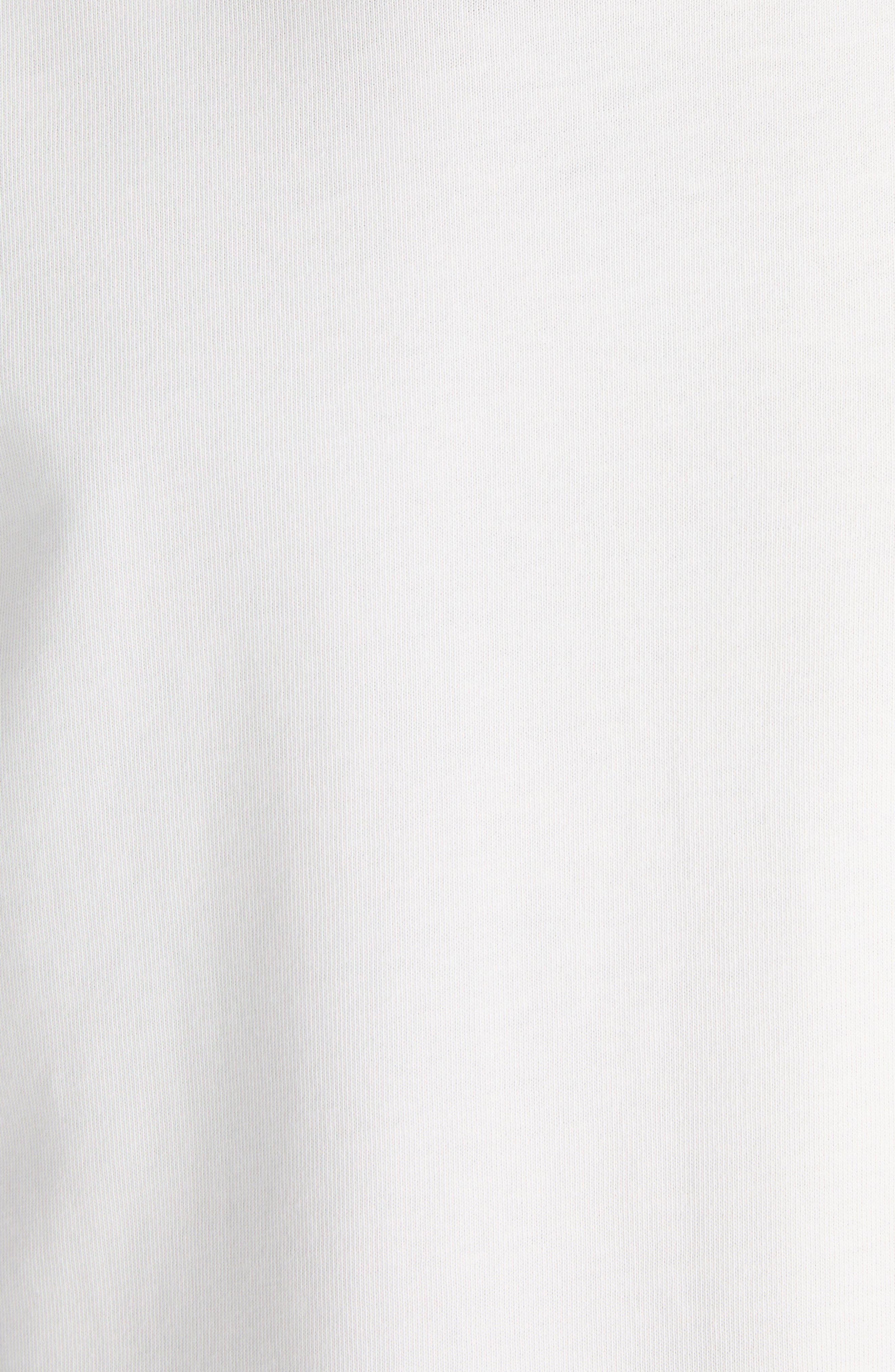 Moncler Logo Patch Cotton T-Shirt in Silk White at Nordstrom - 5