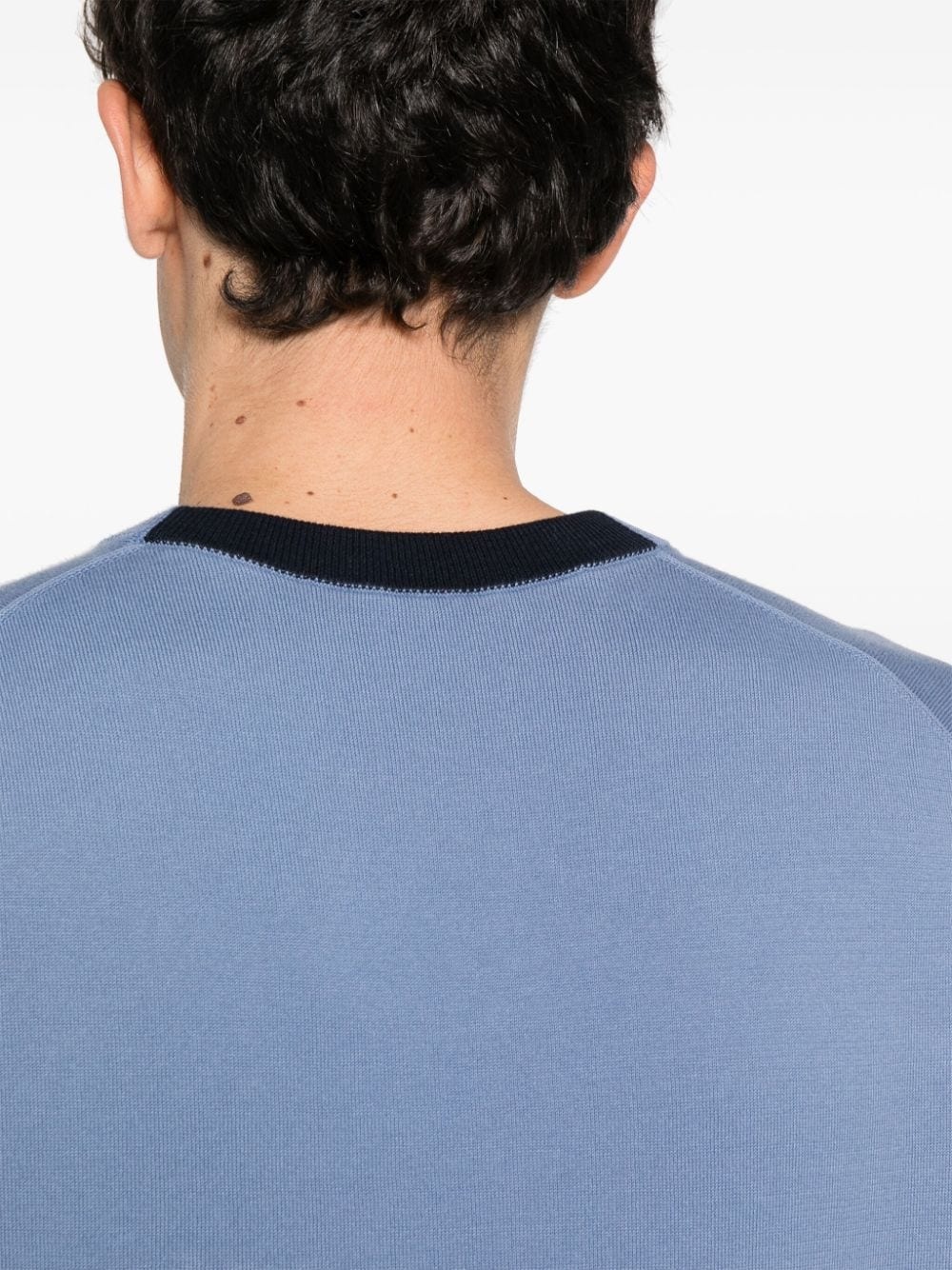 long-sleeve cotton jumper - 5
