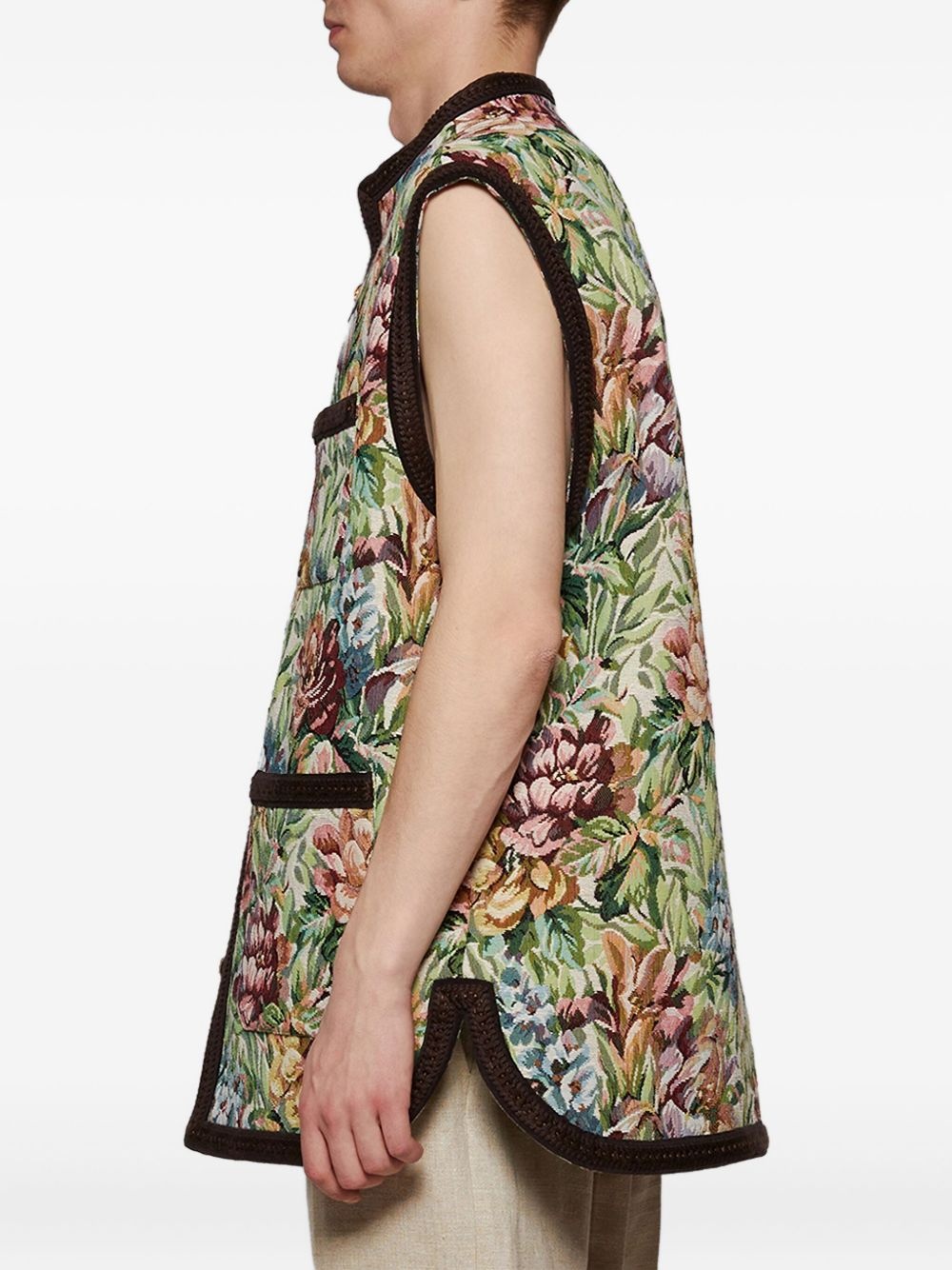 Apres L'hiver-jacquard vest - 4