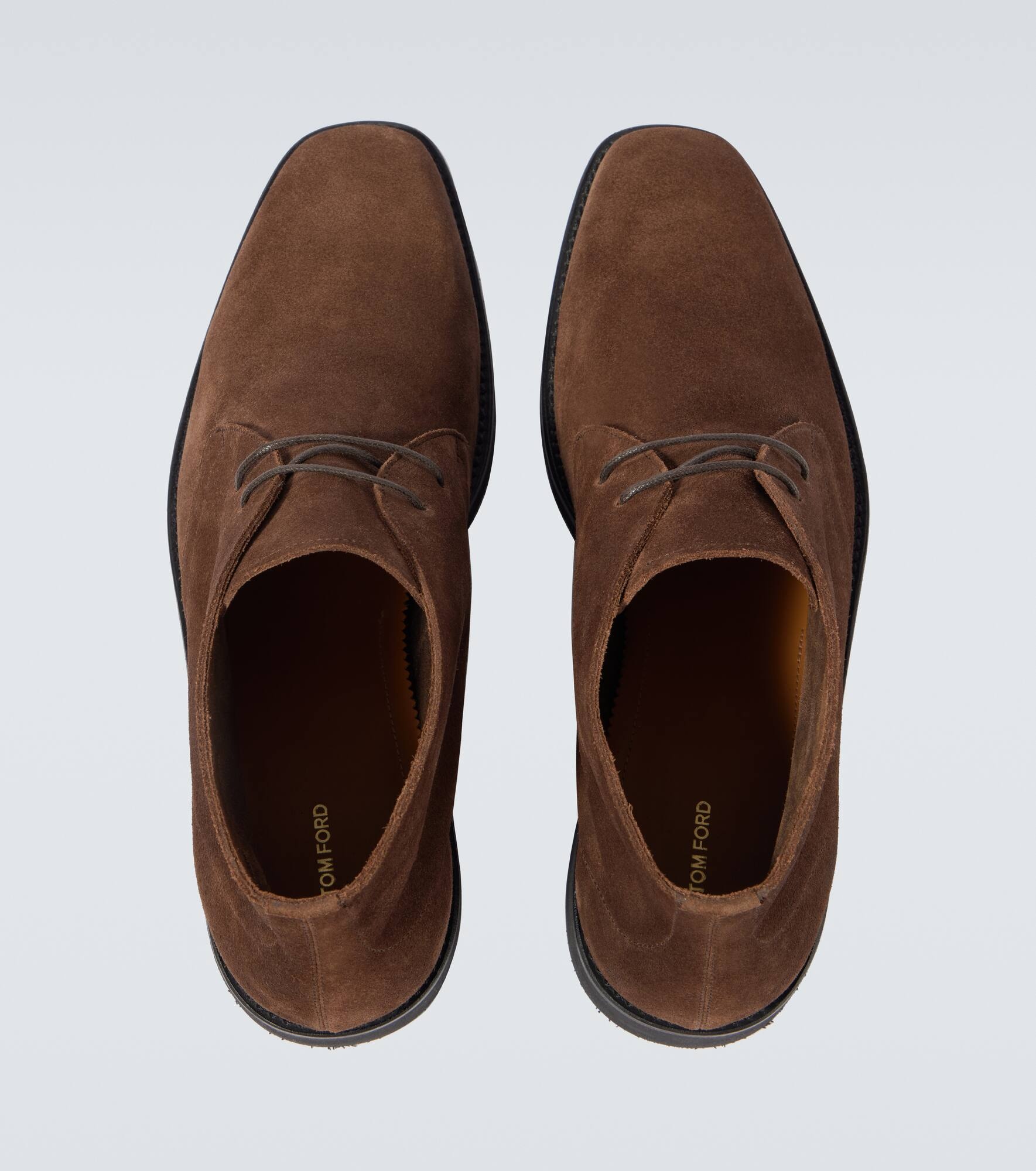 Suede desert boots - 4
