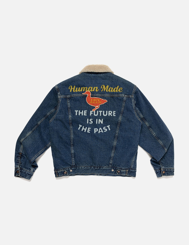 Human Made BOA LINED DENIM JACKET outlook
