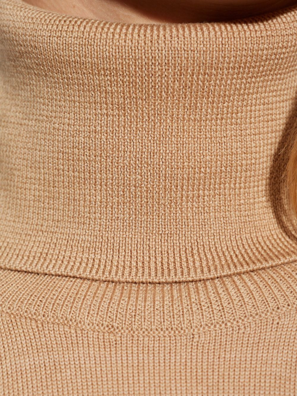 turtleneck wool jumper - 5