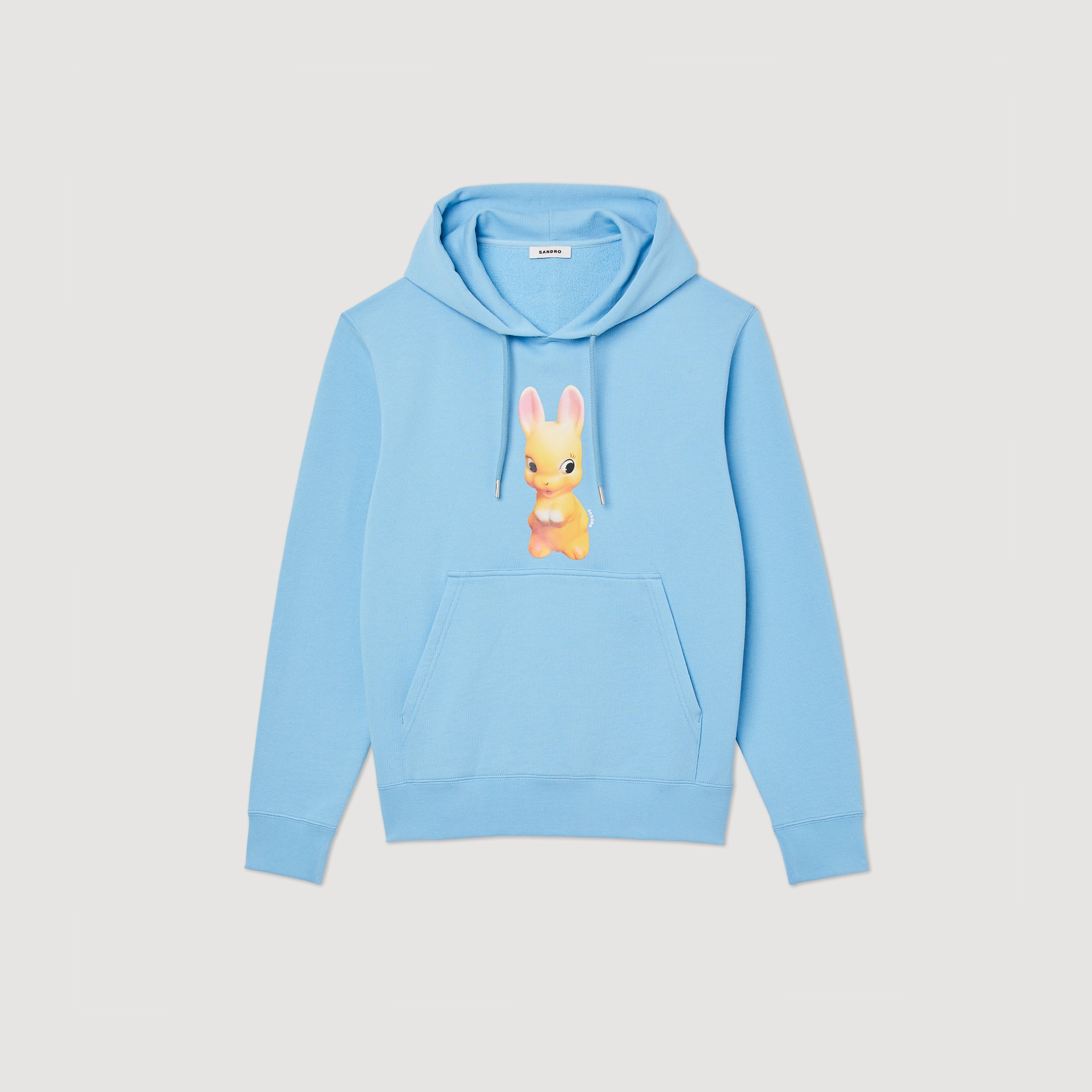 Rabbit print hoodie - 1