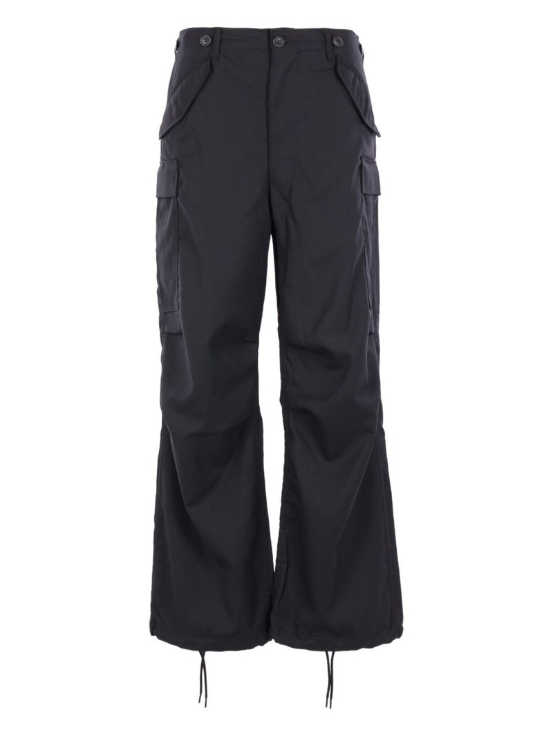 wool-blend cargo pants 1