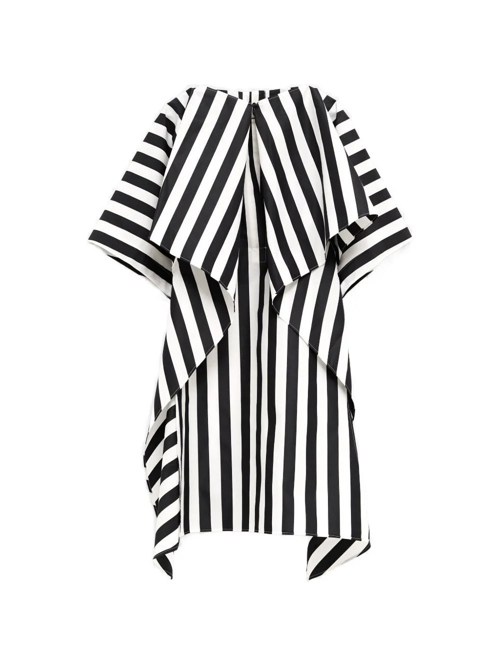 striped-pattern dress - 1