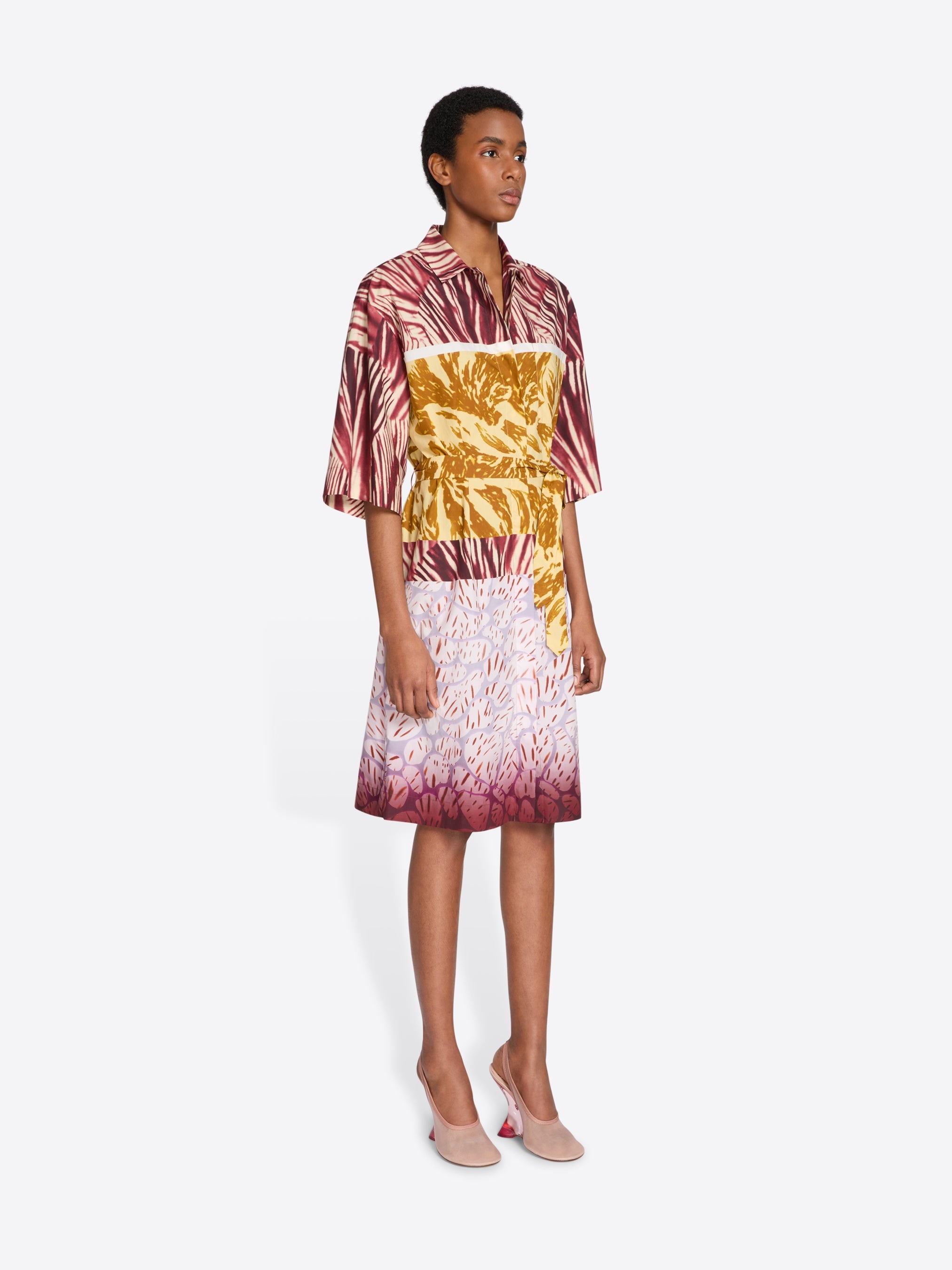 COTTON SHIRT DRESS - 3
