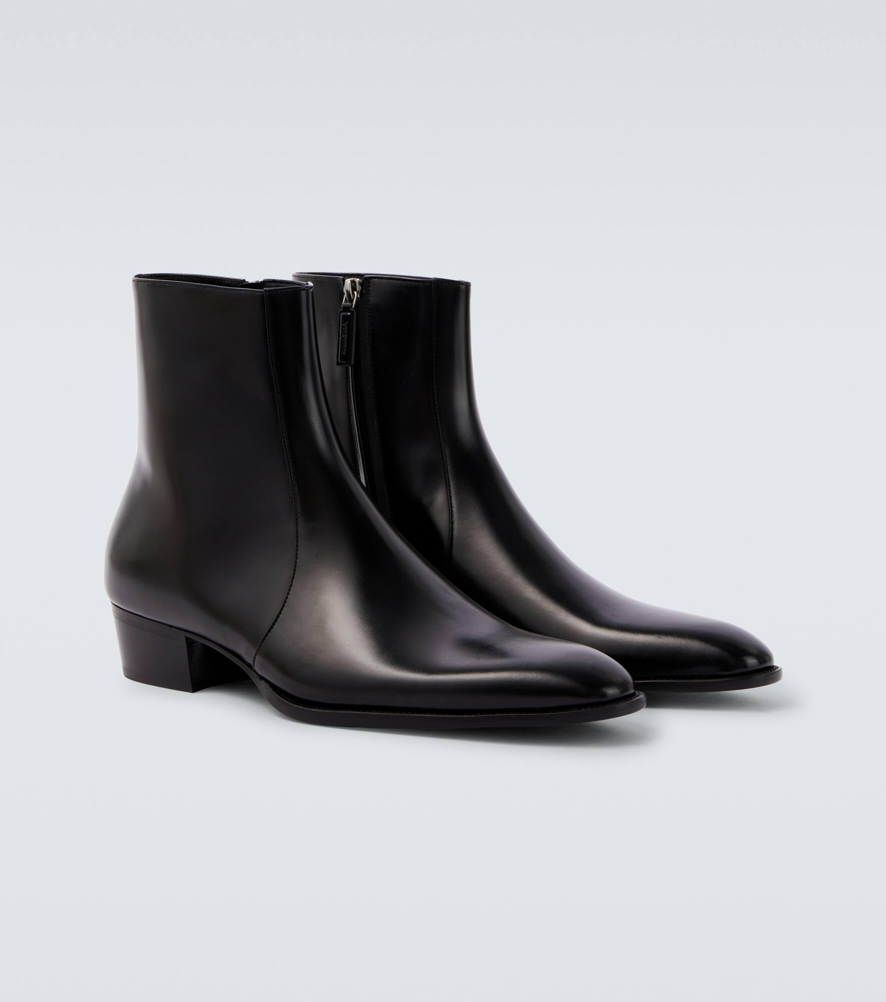 Roman leather ankle boots - 5