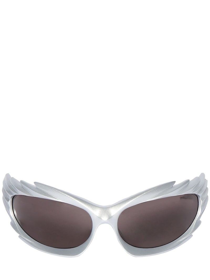 0255S Spike rectangle acetate sunglasses - 1