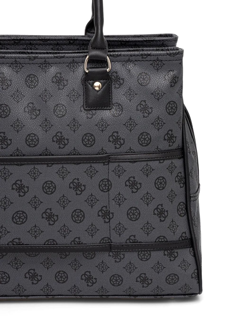 monogram-pattern luggage - 3
