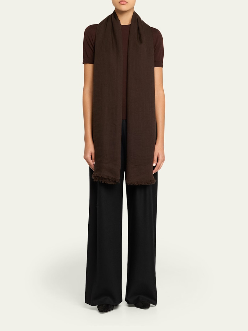 Loro Piana Jacquard Cashmere Maxi Stole outlook