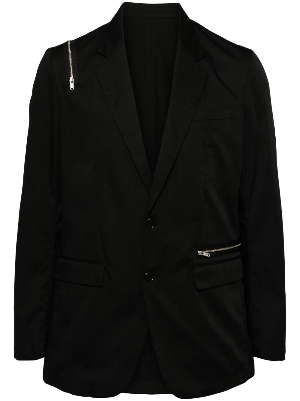 zip details blazer - 1