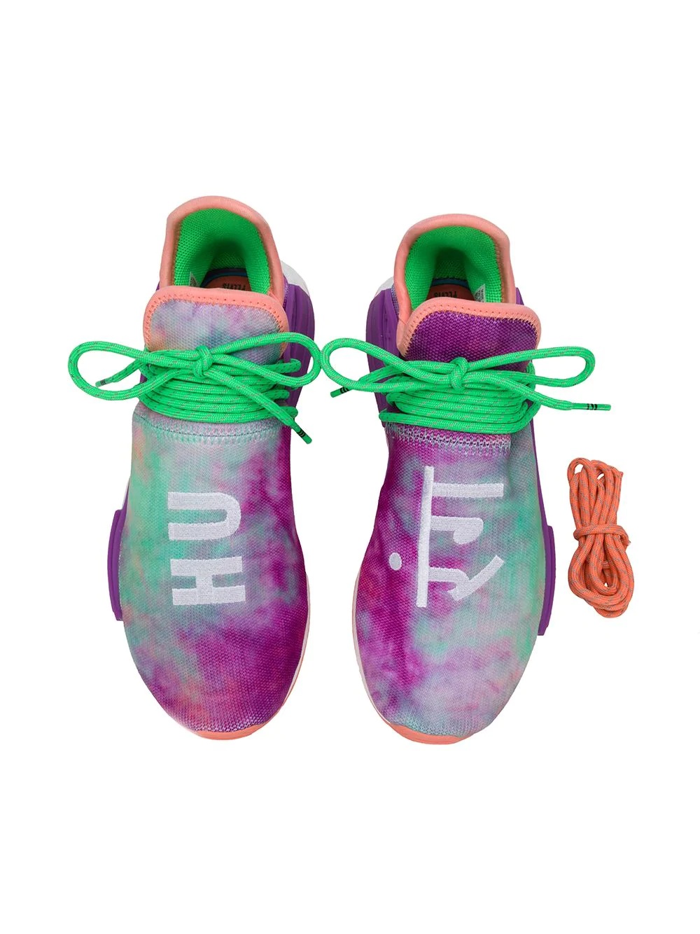 x Pharrell Williams tie-dye Holi Hu NMD sneakers - 4