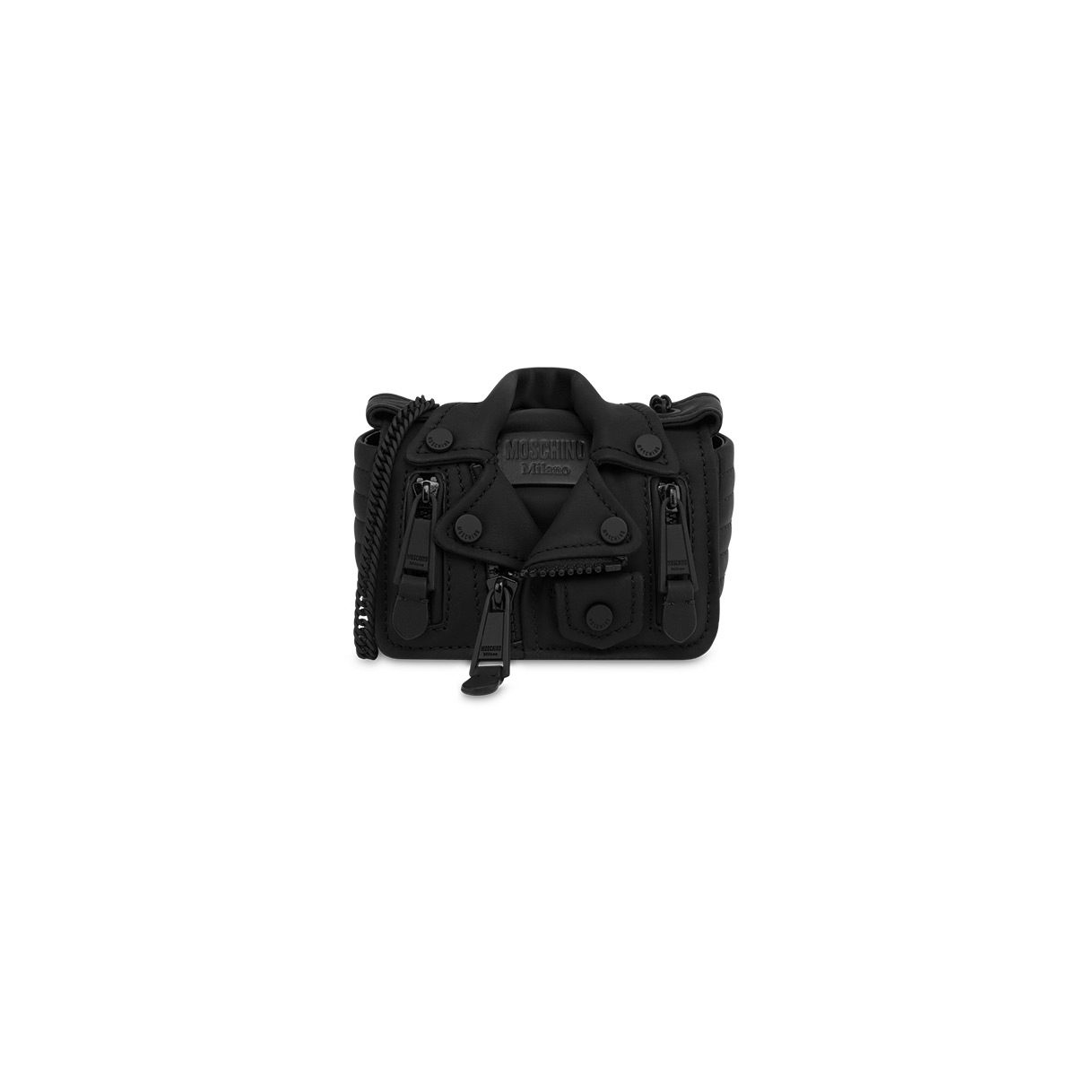 MINI MOSCHINO BIKER BAG - 7