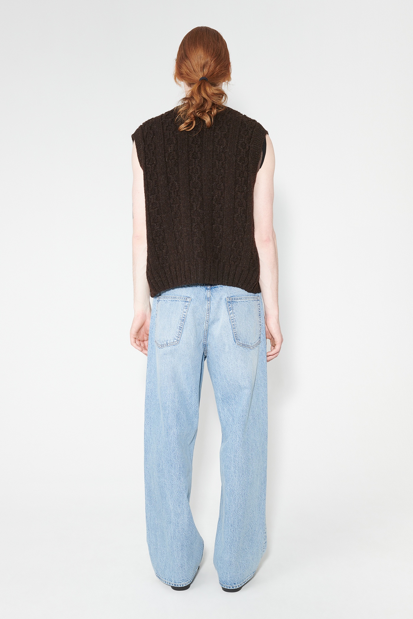 パンツ 23AW our legacy VAST CUT wash denim 46 Our Legacy - Vast Cut Black Sand Chain Twill