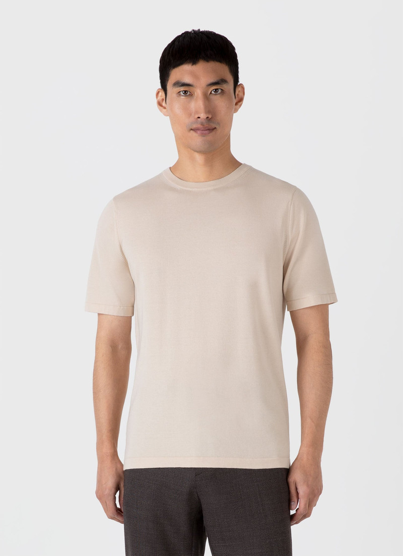 Sea Island Cotton Knit T‑shirt 2