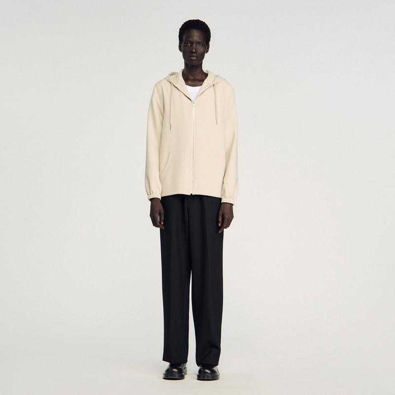 Sandro HOODED SHIRT outlook